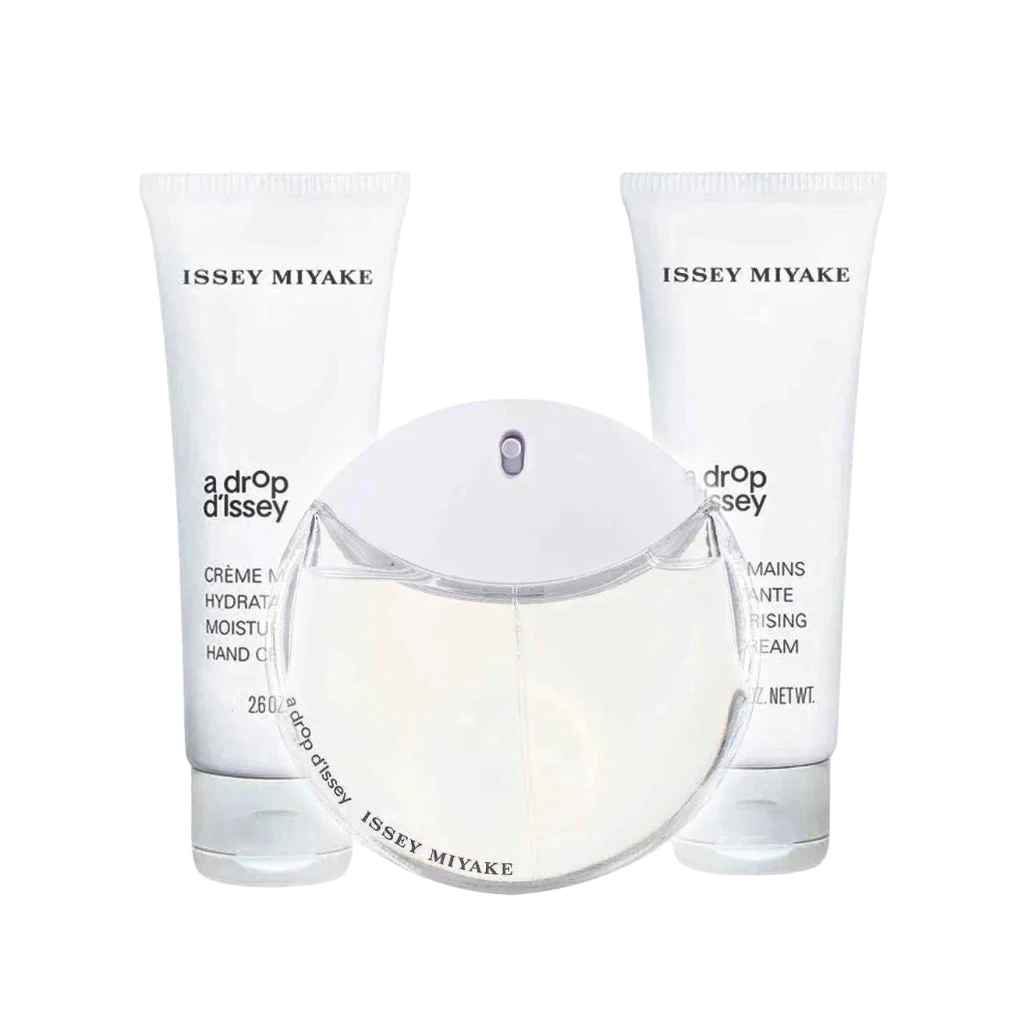 A Drop d'Issey Gift Set 50ml EDP + 2 x 50ml Hand Cream