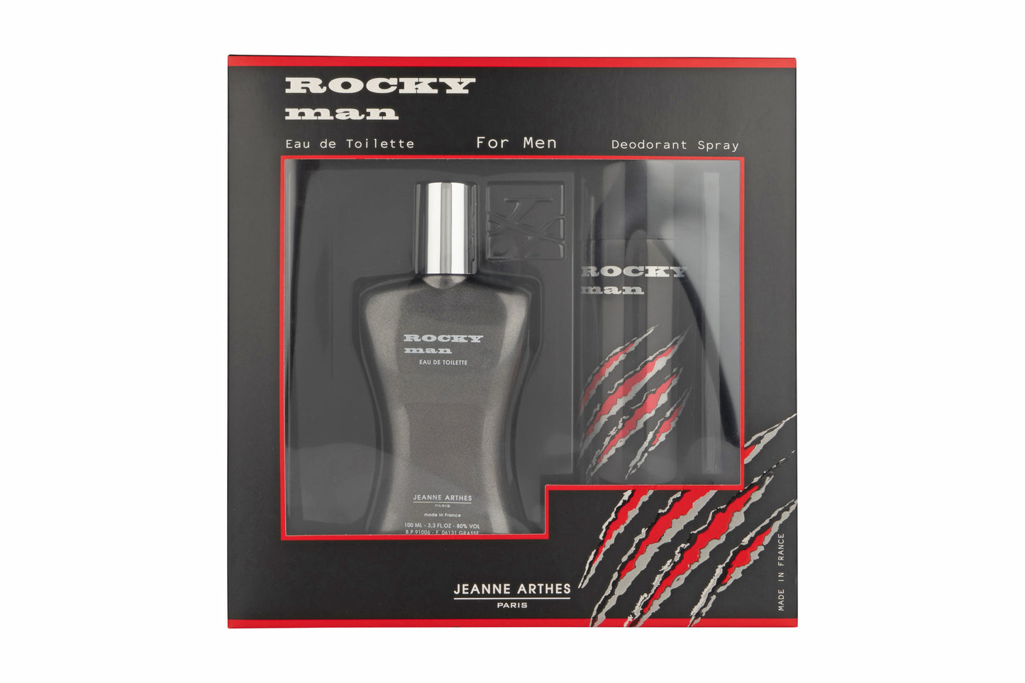Rocky Man Gift Set 100ml EDT + 200ml Deodorant Spray