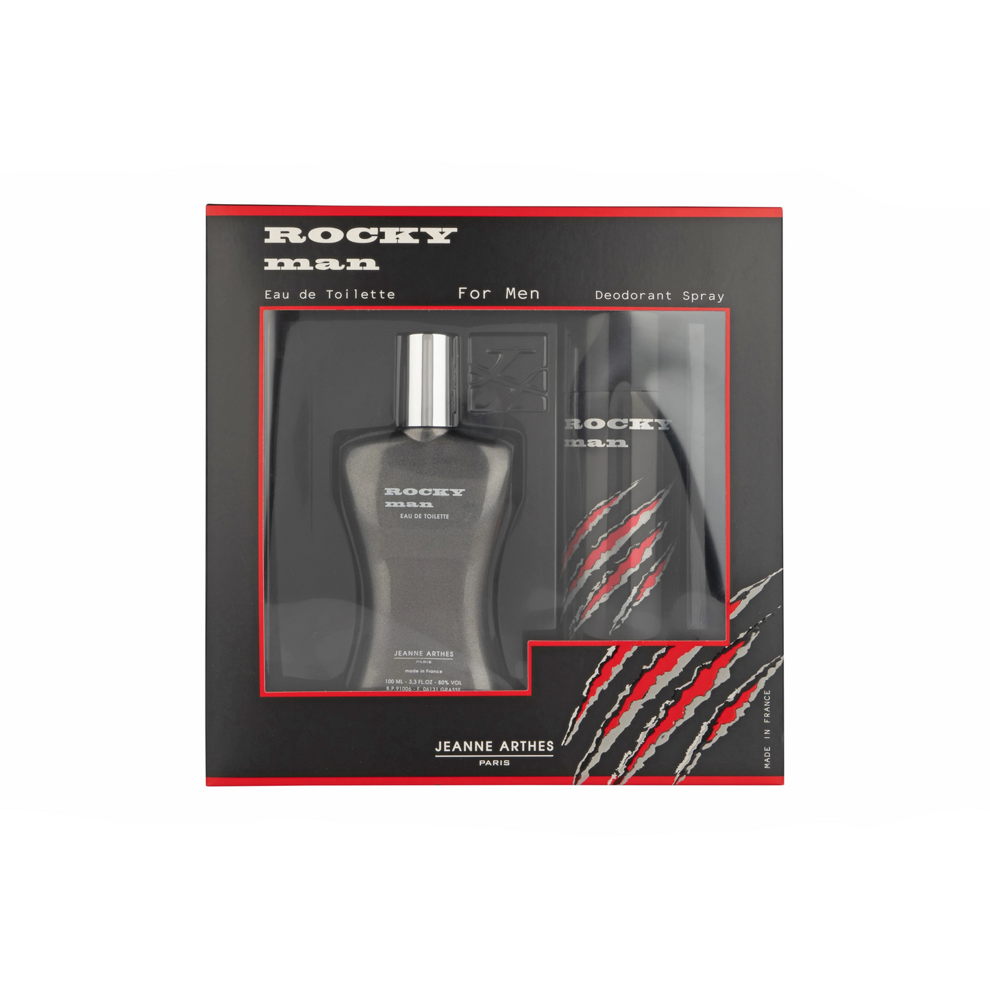 Rocky Man Gift Set 100ml EDT + 200ml Deodorant Spray