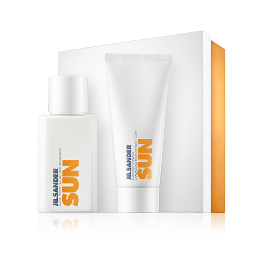 Jil Sander Sun Gift Set 75ml EDT + 75ml Hair & Body Shampoo