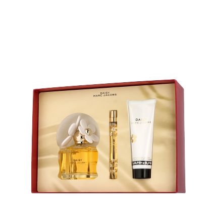 Marc Jacobs Daisy Gift Set 100ml EDT + 75ml Body Lotion + 10ml EDT