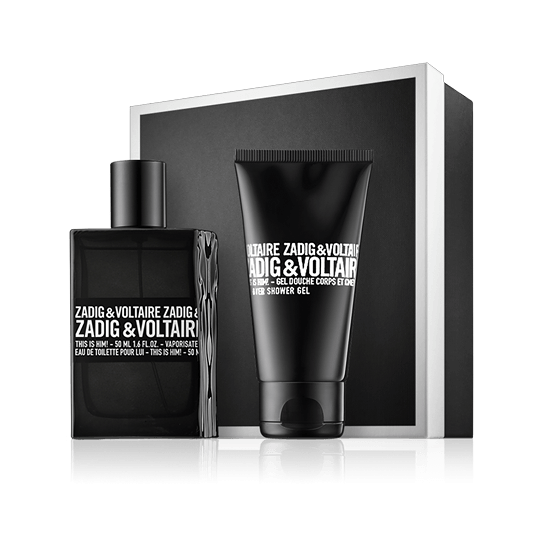 Zadig & Voltaire This is Him Gift Set 50ml EDT + 50ml Shower Gel