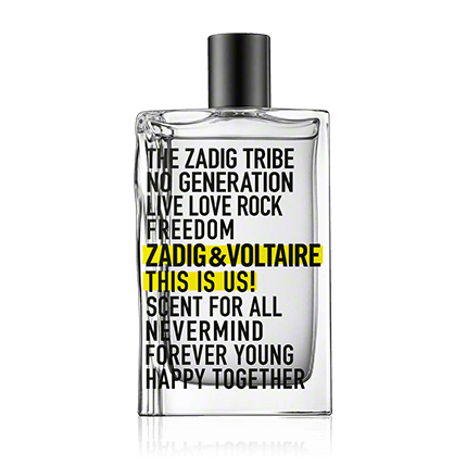 Zadig & Voltaire This Is Us! Eau de Toilette 100ml Spray