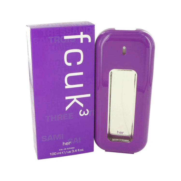3 Eau de Toilette 100ml Spray