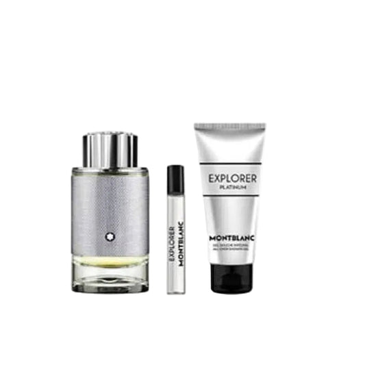 Explorer Platinum Cadeauset 100ml EDP + 100ml Douchegel + 7.5ml EDP