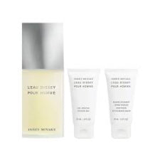L'Eau d'Issey Pour Homme Gift Set 125ml EDT + 50ml Shower Gel + 50ml Aftershave Balm