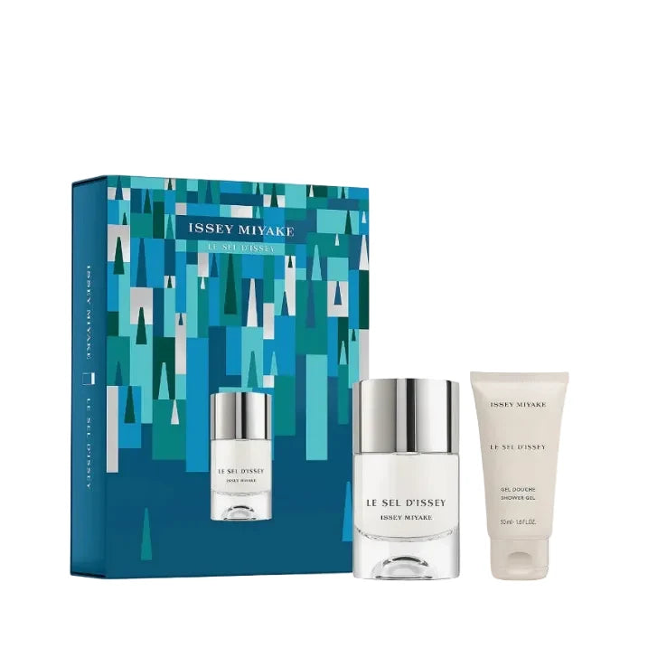 Le Sel D'Issey Gift Set - 50ml EDT Spray + 50ml Shower Gel