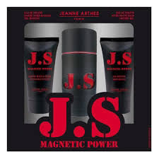 Js Magnetic Power Gift Set 100ml EDT + 75ml Shower Gel + 75ml Aftershave Balm