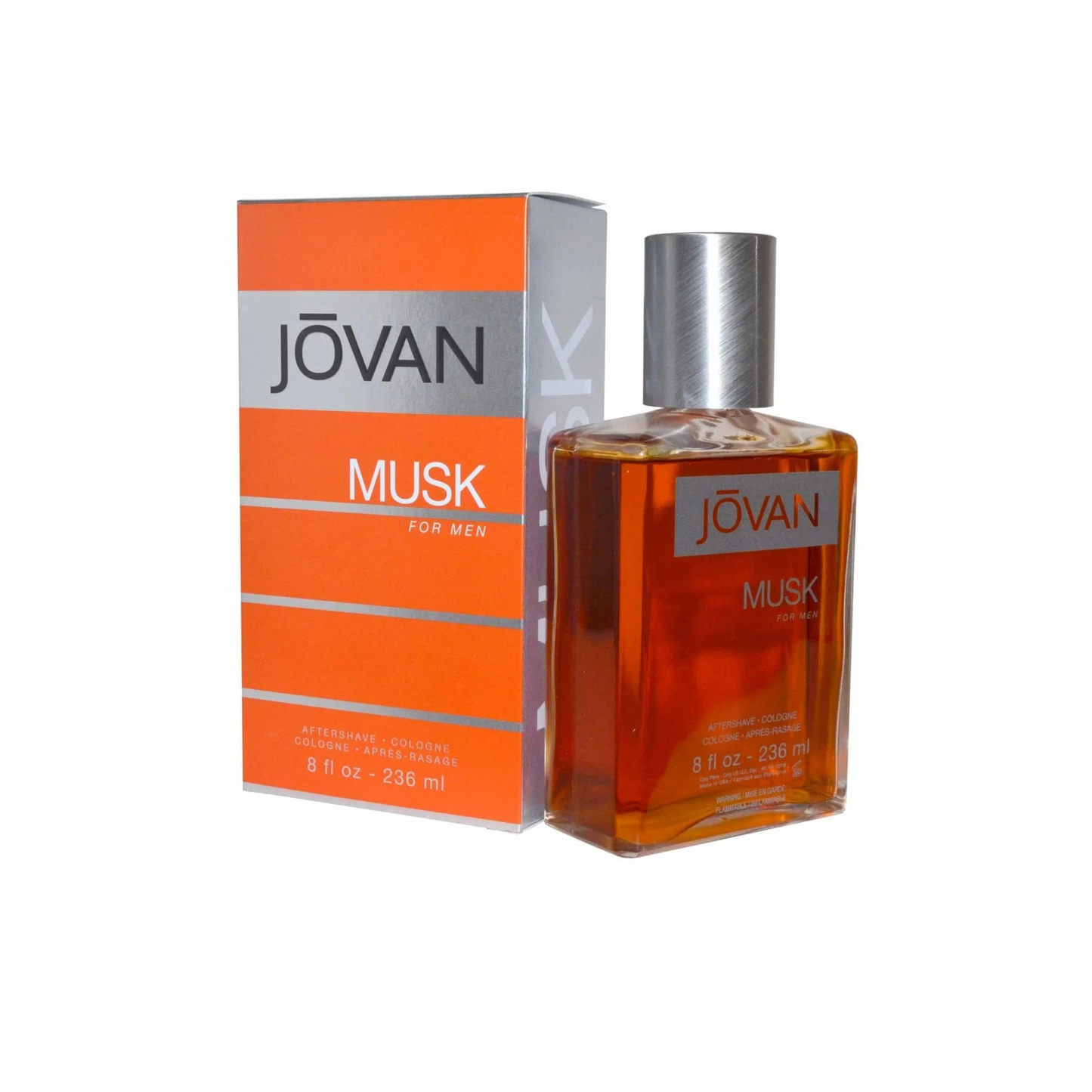 Musk For Men Aftershave Cologne 236ml Splash