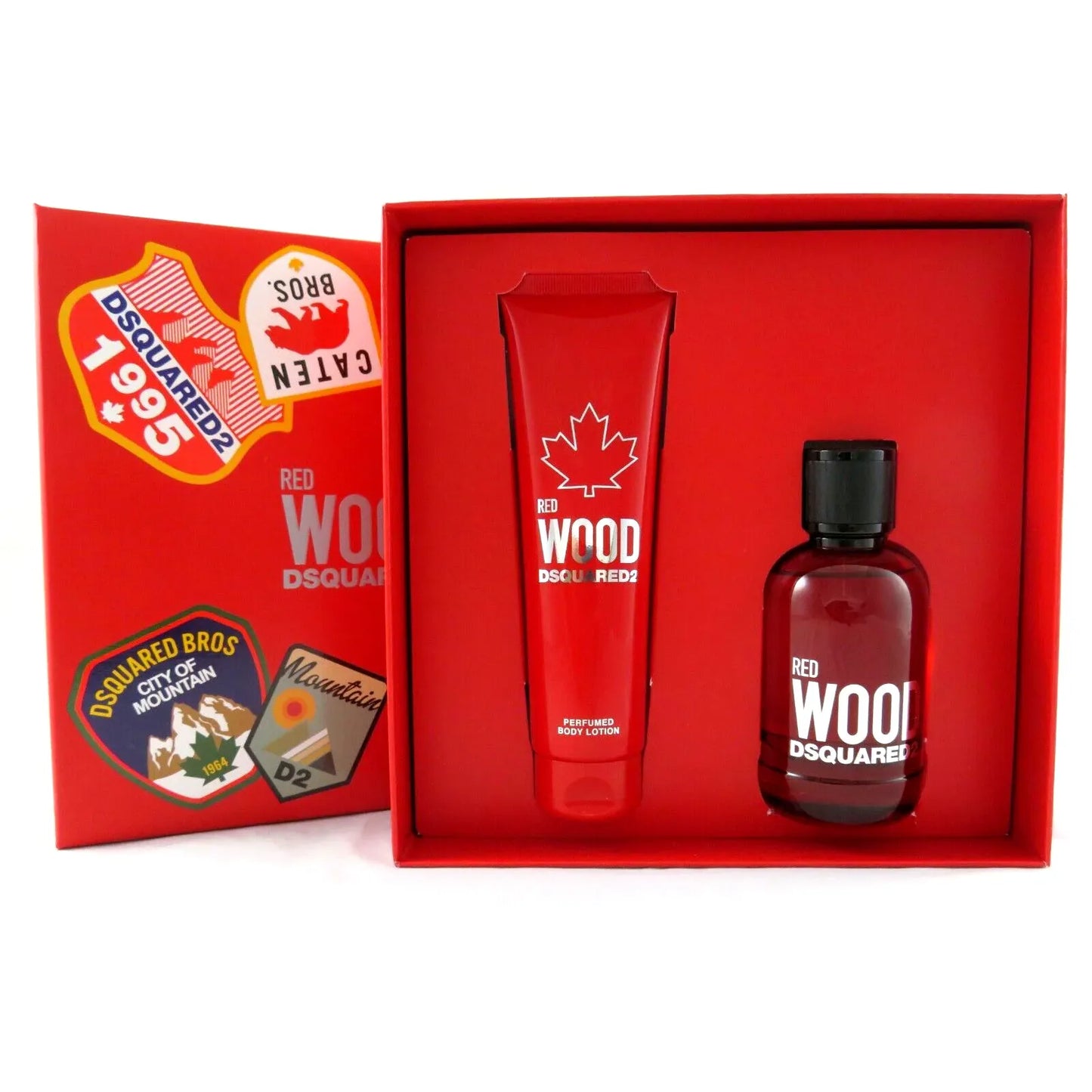 DSquared2 DSquared2 Red Wood Gift Set 100ml EDT + 150ml Body Lotion ml