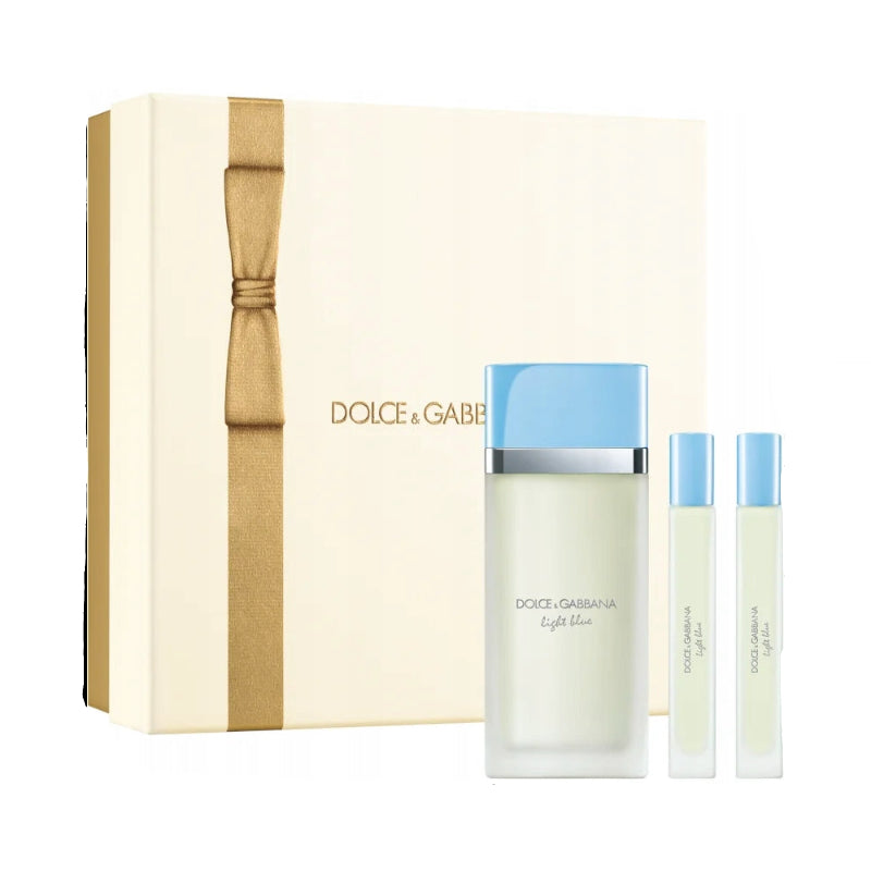 Light Blue Gift Set 100ml EDT + 10ml EDT + 10ml EDT