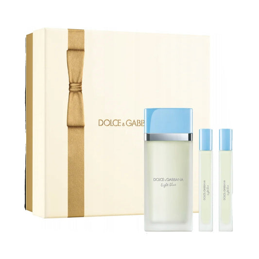 Light Blue Gift Set 100ml EDT + 10ml EDT + 10ml EDT