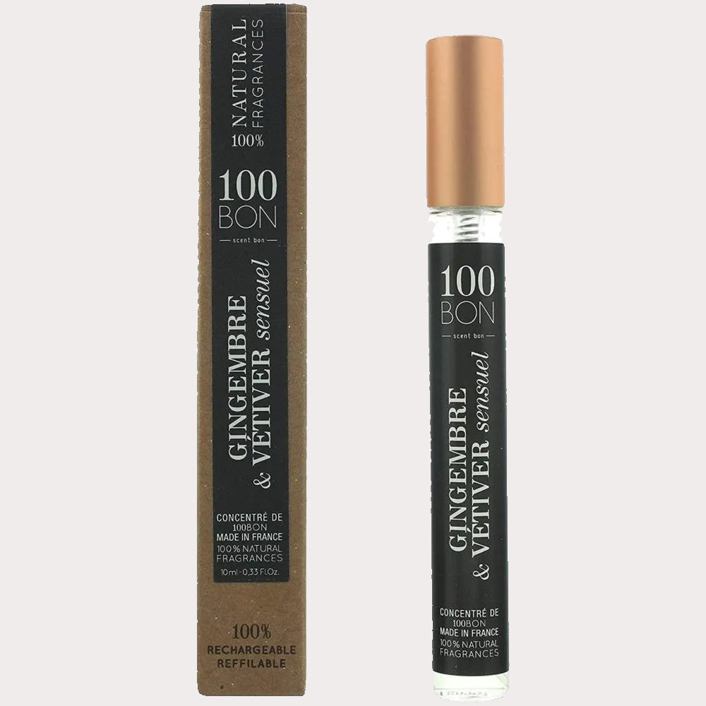 Gember & Sensuele Vetiver Eau de Parfum Concentraat 10ml Spray