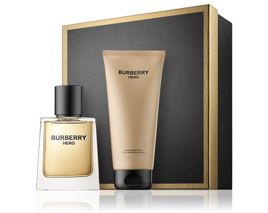 Burberry Hero Gift Set 50ml EDT + 75ml Shower Gel