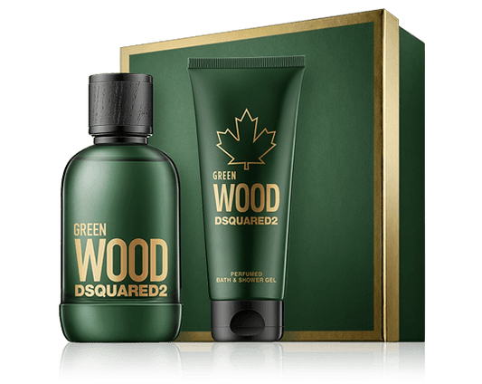 DSquared² Green Wood Gift Set 100ml EDT + 150ml Shower Gel