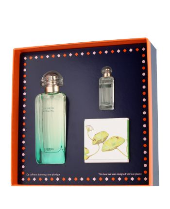 Hermès Un Jardin Sur Le Nil Gift Set 100ml EDT + 7.5ml EDT + 50g Soap