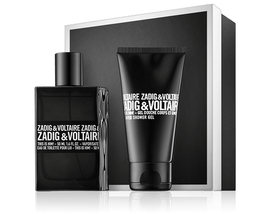 Zadig & Voltaire This is Him Gift Set 50ml EDT + 50ml Shower Gel